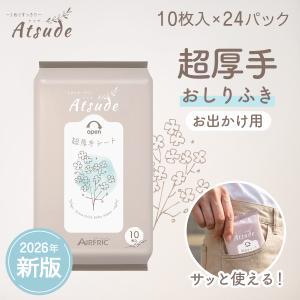 AIRFRIC おしりふき 厚手 無添加 無香料 ノンアルコール 蓋つき 大判 赤ちゃん